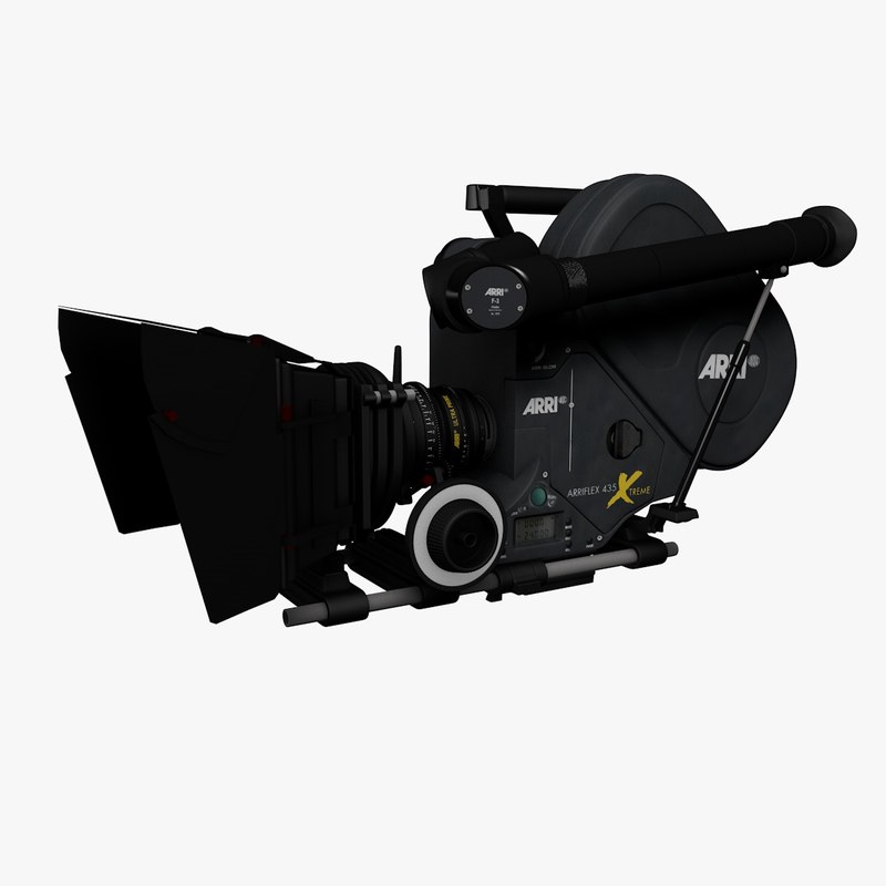 cinema4d 35mm movie camera arriflex