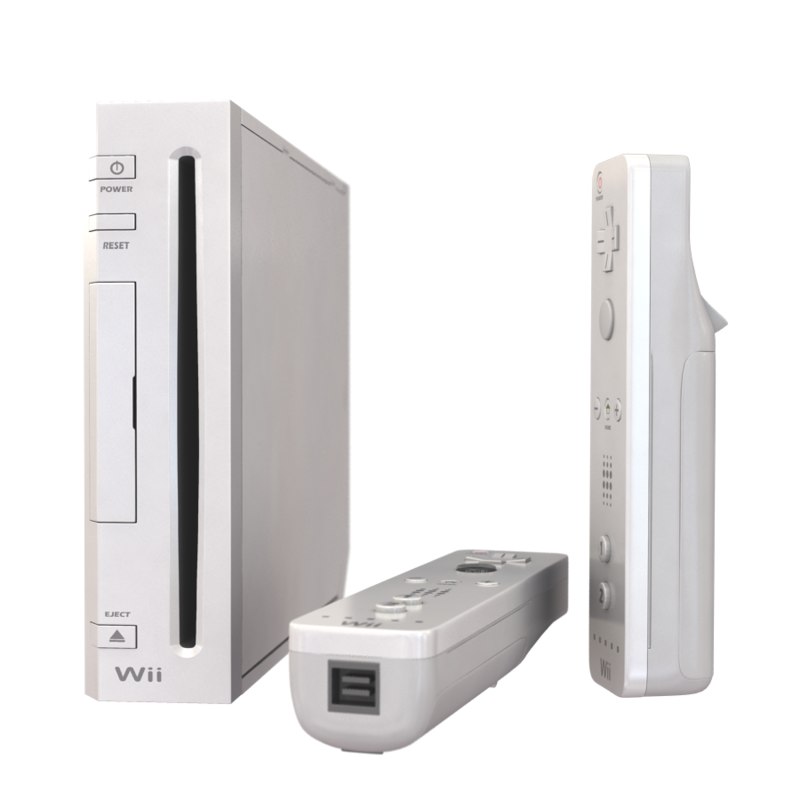 3d model nintendo wii