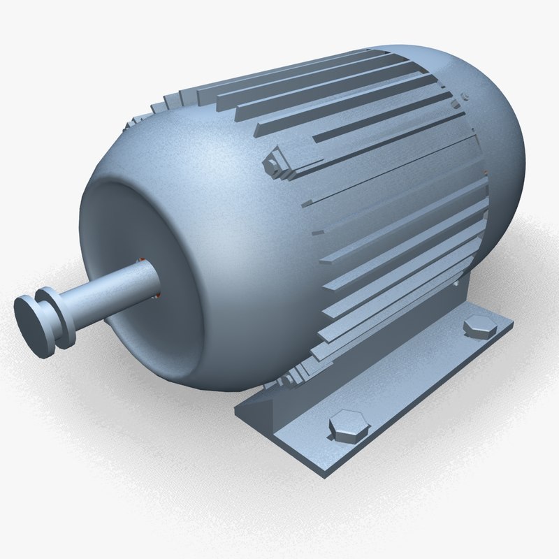 electric motor 3d model