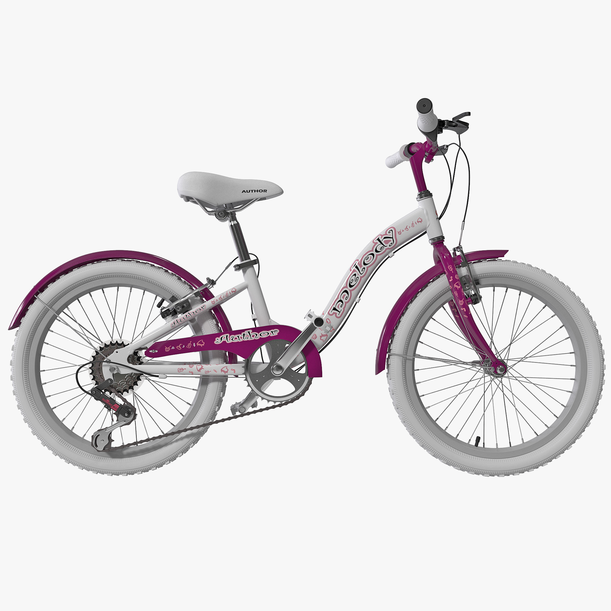 Bike Author Melody 3d model by 3d_molier bicycle vray