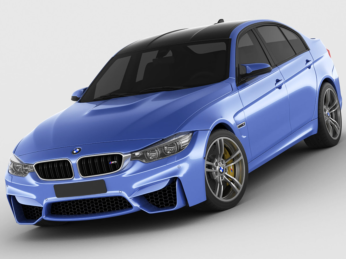 bmw m3 m 3d model