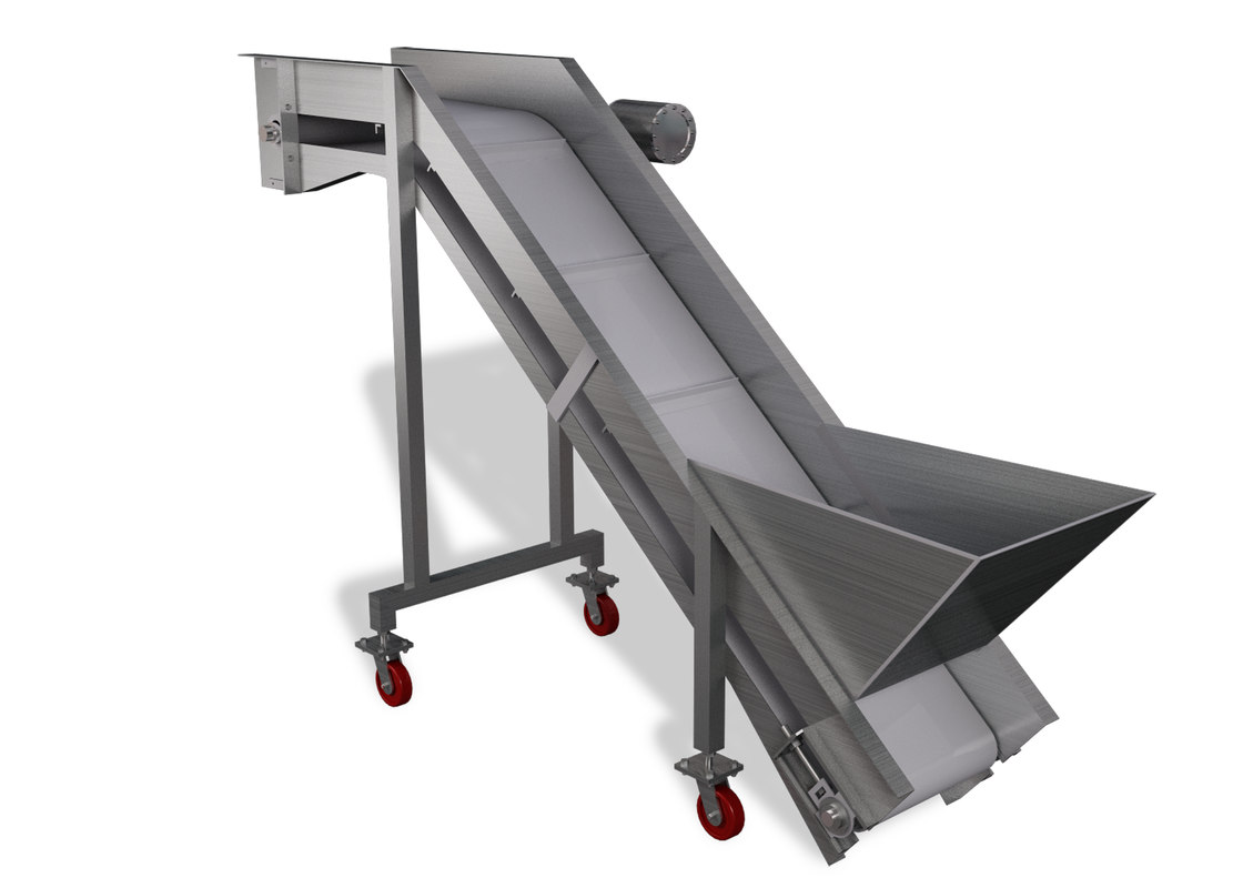 cinema4d incline hopper conveyor