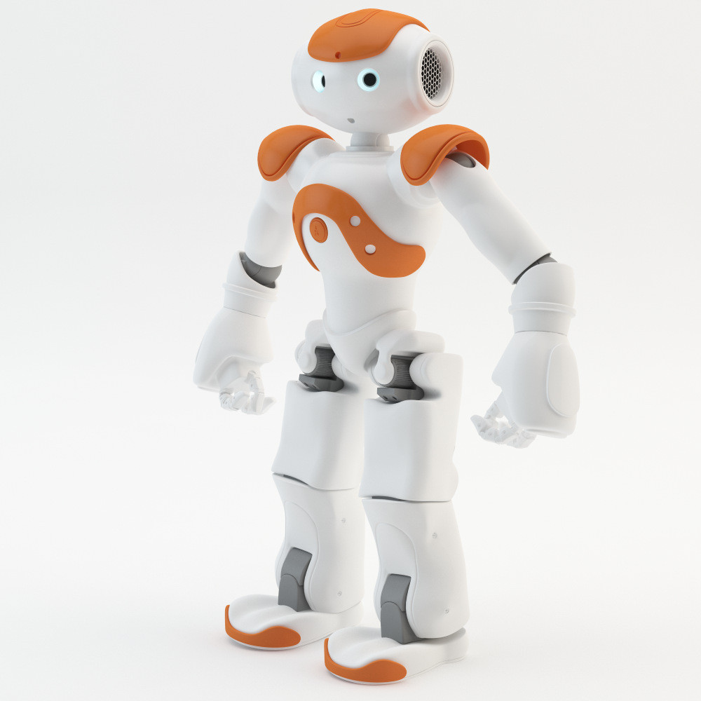 robot nao 3d obj