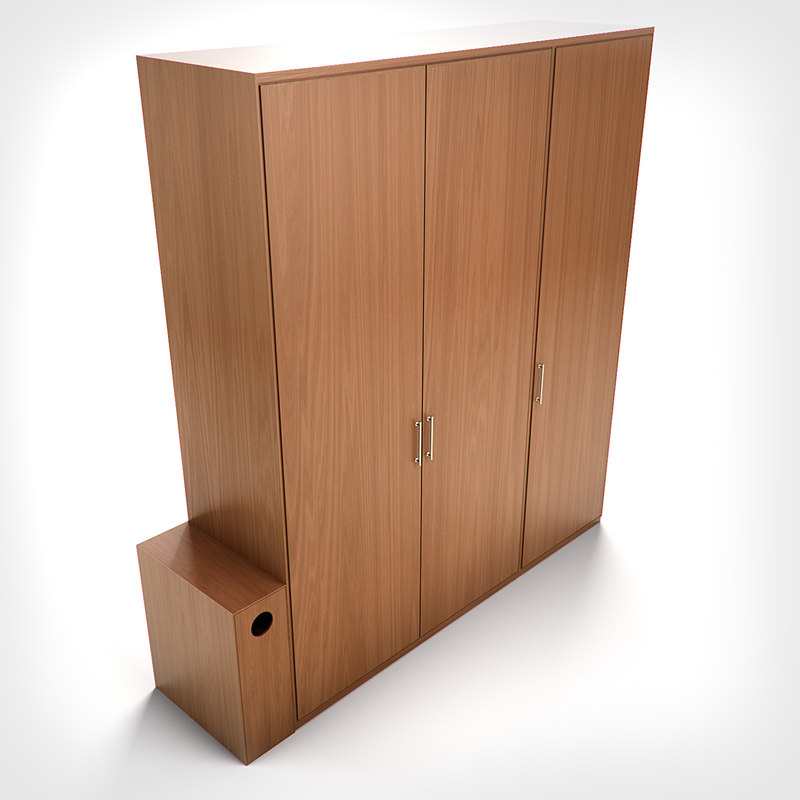 3d model hd wardrobe