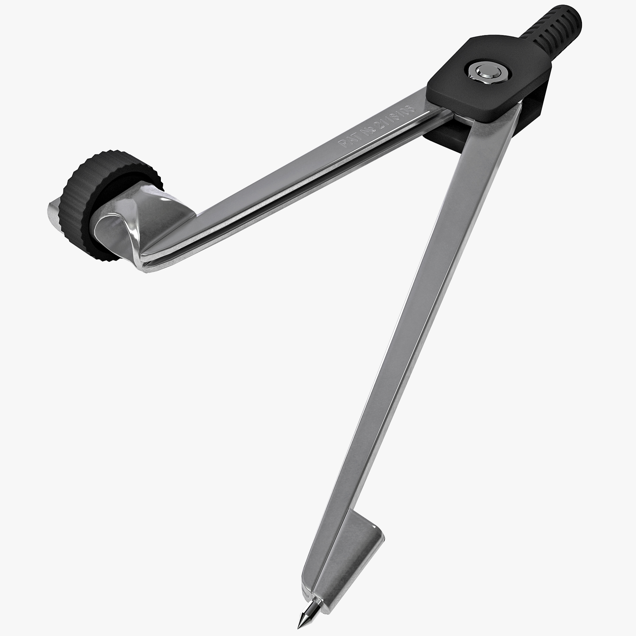 drafting compass 2 3d model