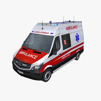 ambulance 3d models