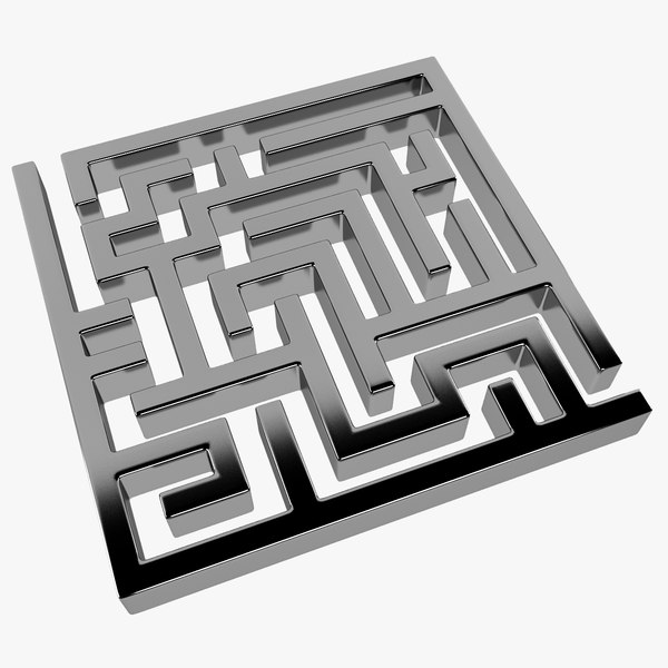 3D labyrinth Models max 3ds obj fbx dxf