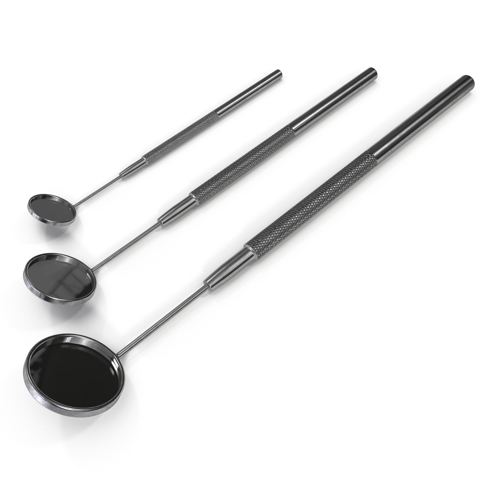 3d dentist mirrors set