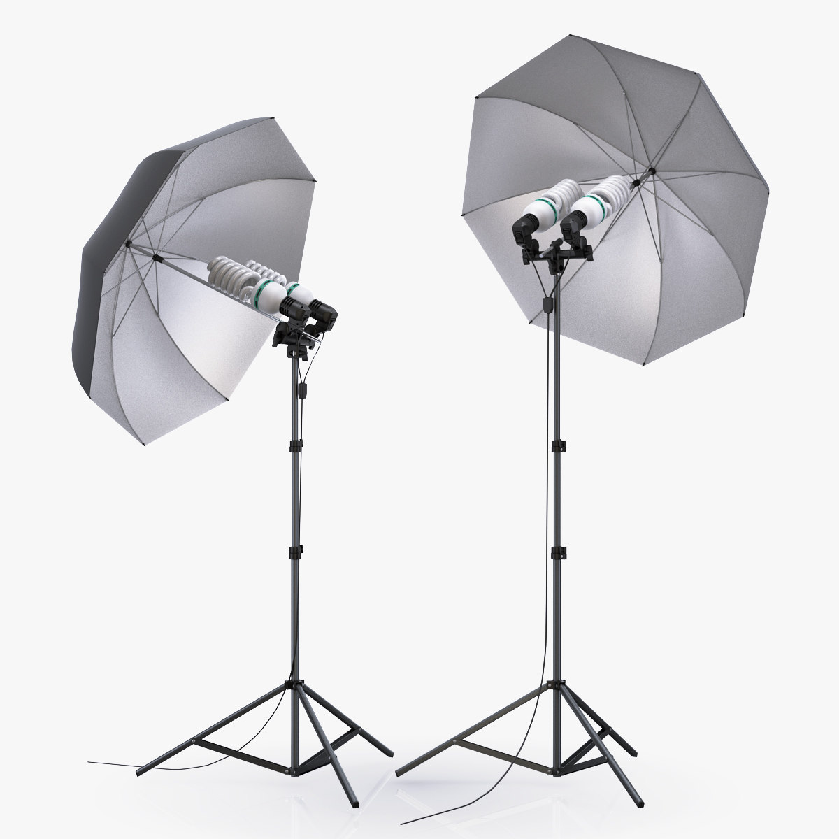 umbrella lighting scene max