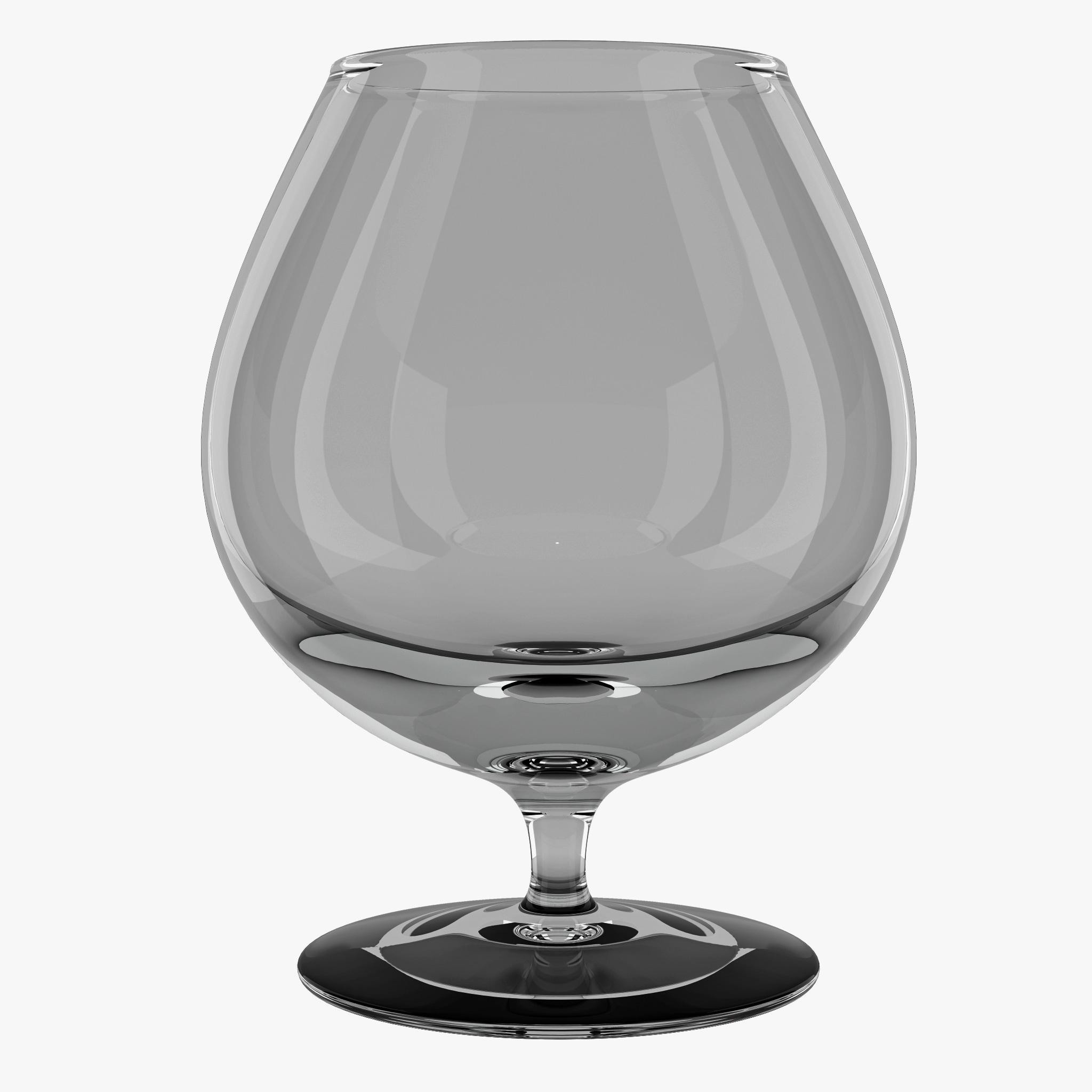 snifter glass 3d model