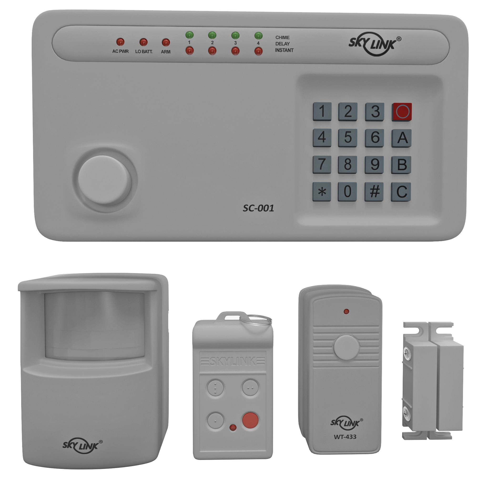 3d wireless alarm skylink sc 1000