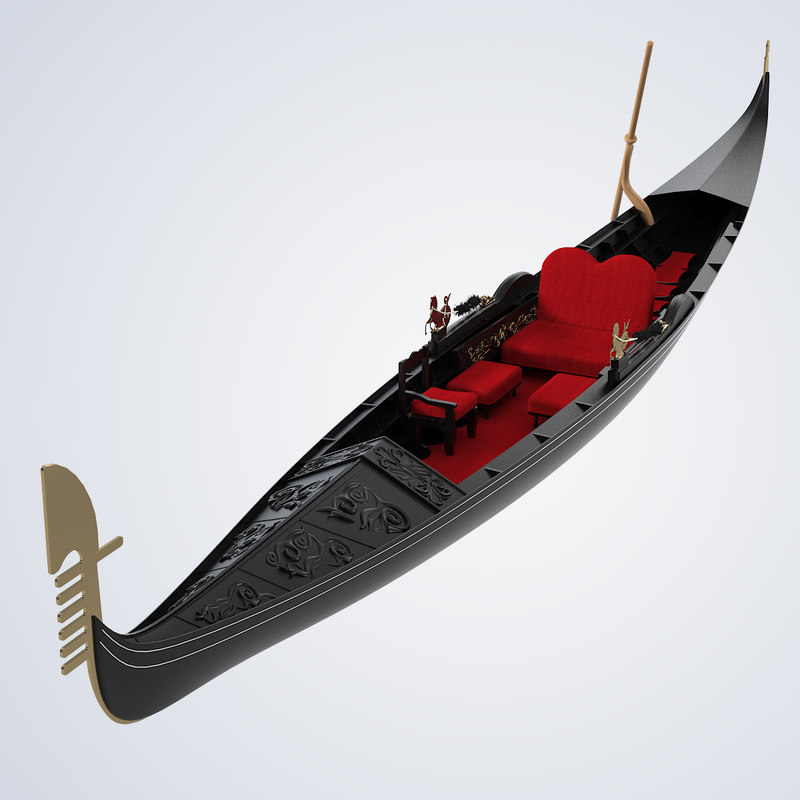 gondola 3d model