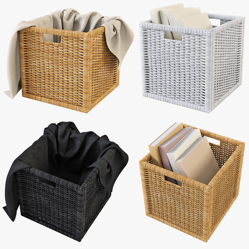 rattan basket ikea branas max