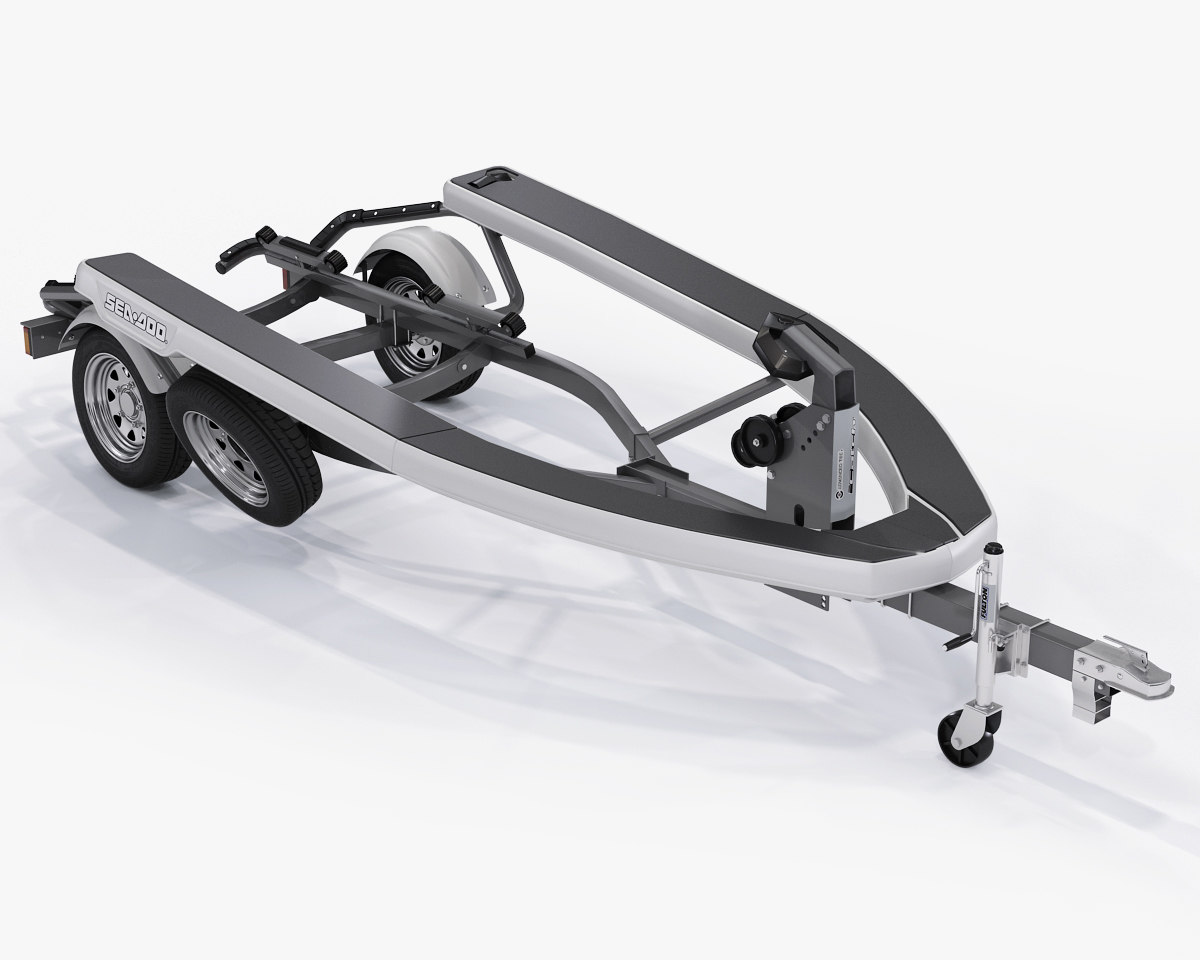 sea doo boat trailer parts sea doo trailer jet ski 3d 3ds sea doo boat trailer parts sea doo trailer jet ski 3d 3ds