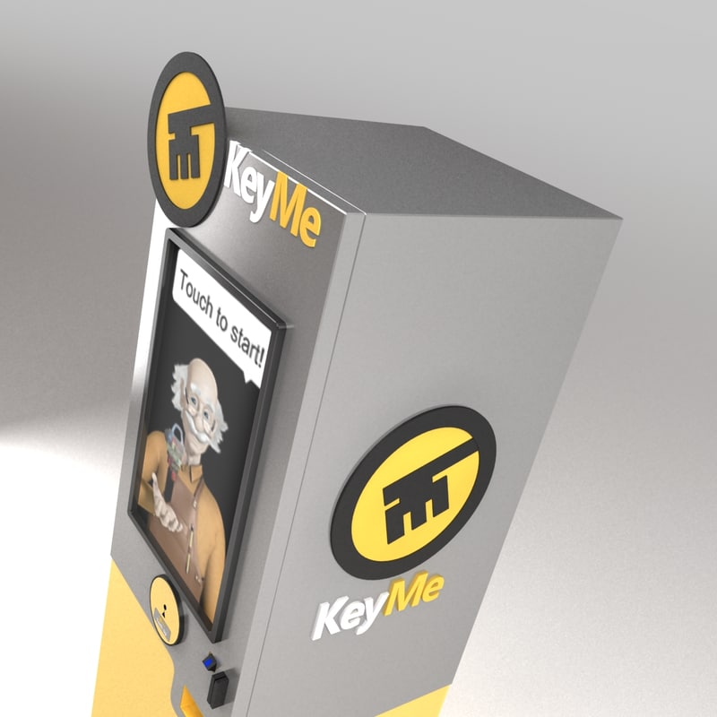 3d keyme kiosk