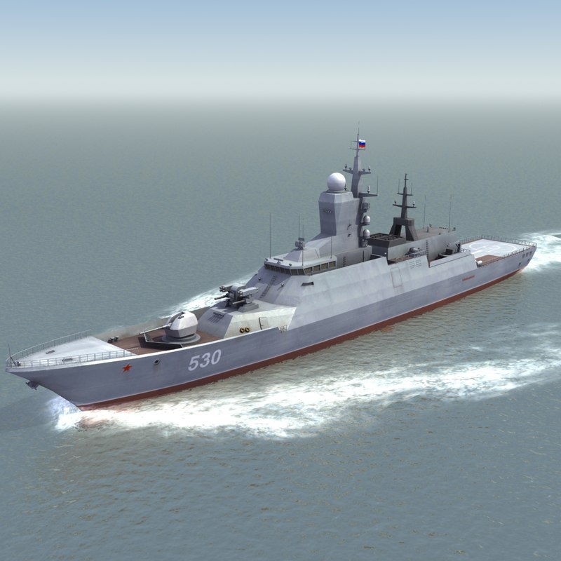 steregushchiy corvette 3d 3ds