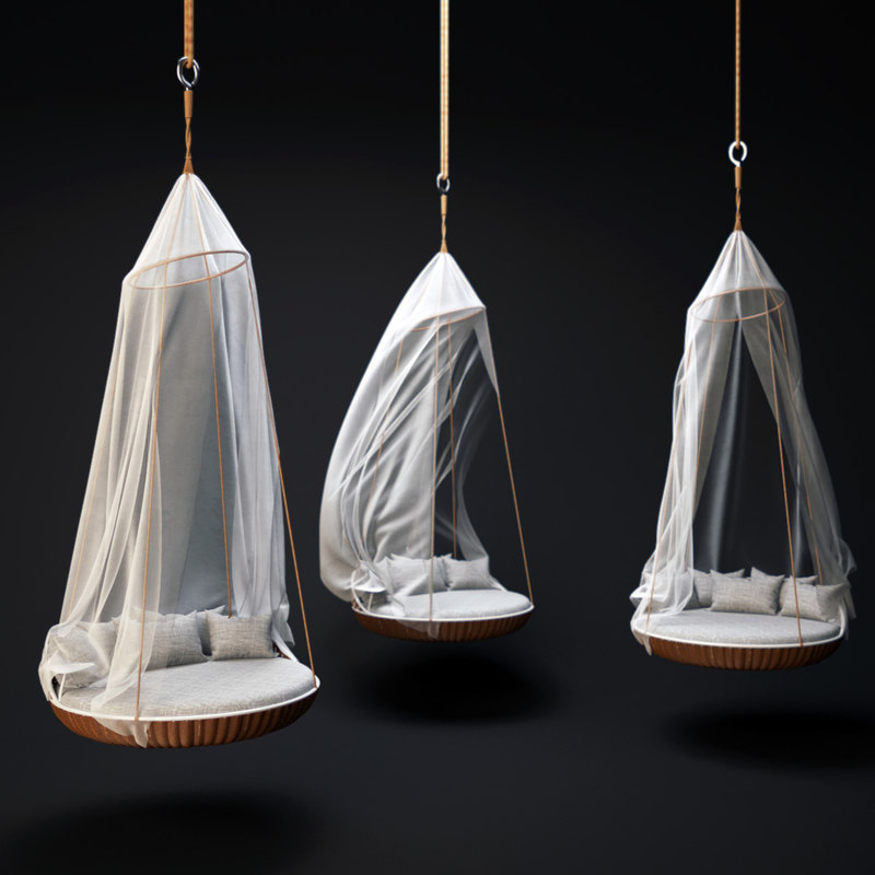 swingrest hanging lounger 3d model swingrest hanging lounger 3d model