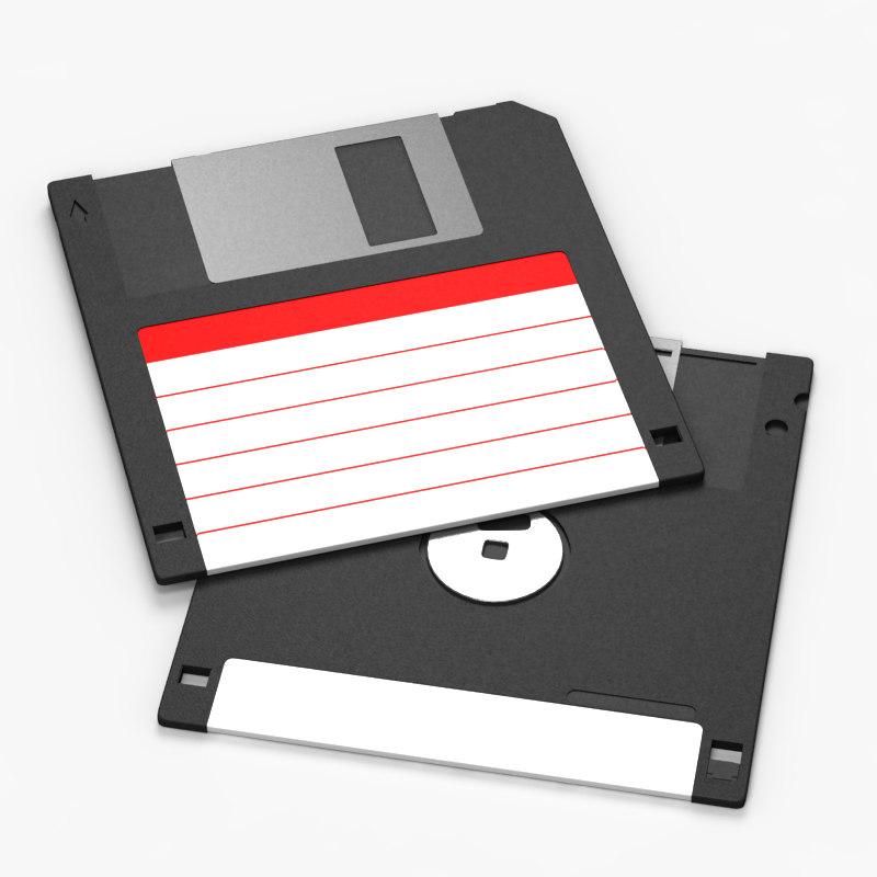 max 3½ inch floppy disk