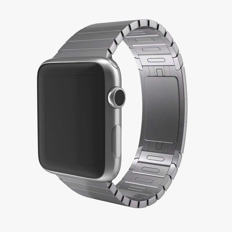 3d model of Apple Watch Link Bracelet by 3d_molier International