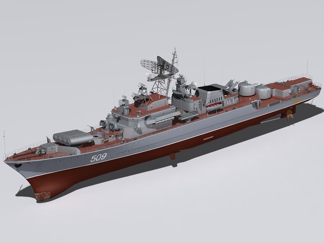3d project 1135 frigates model