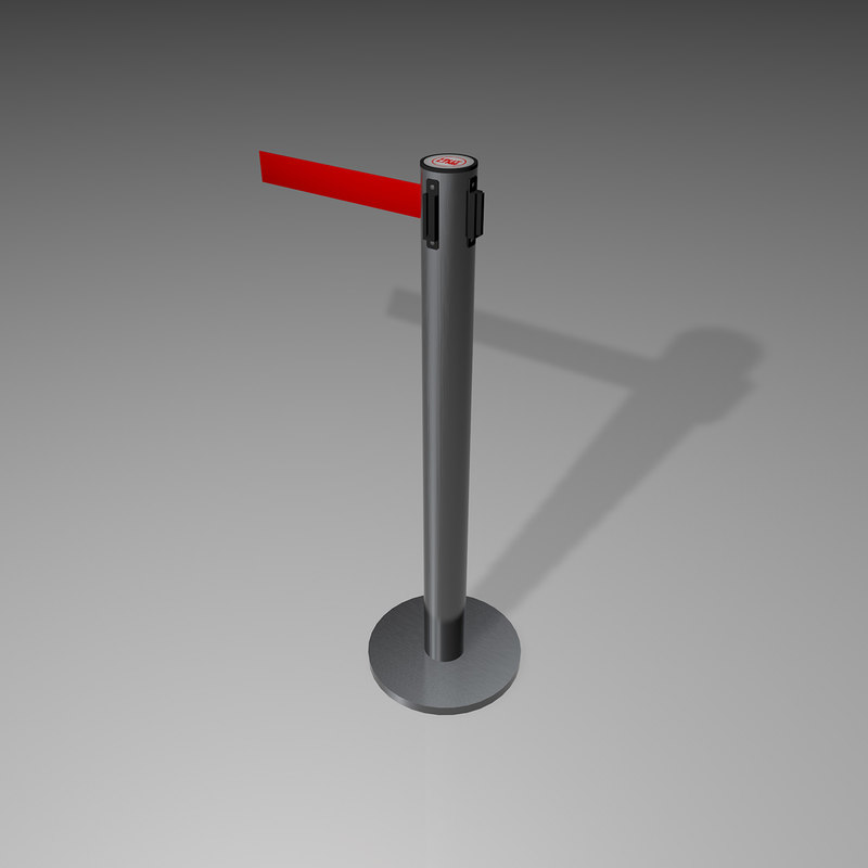 barrier pole c4d