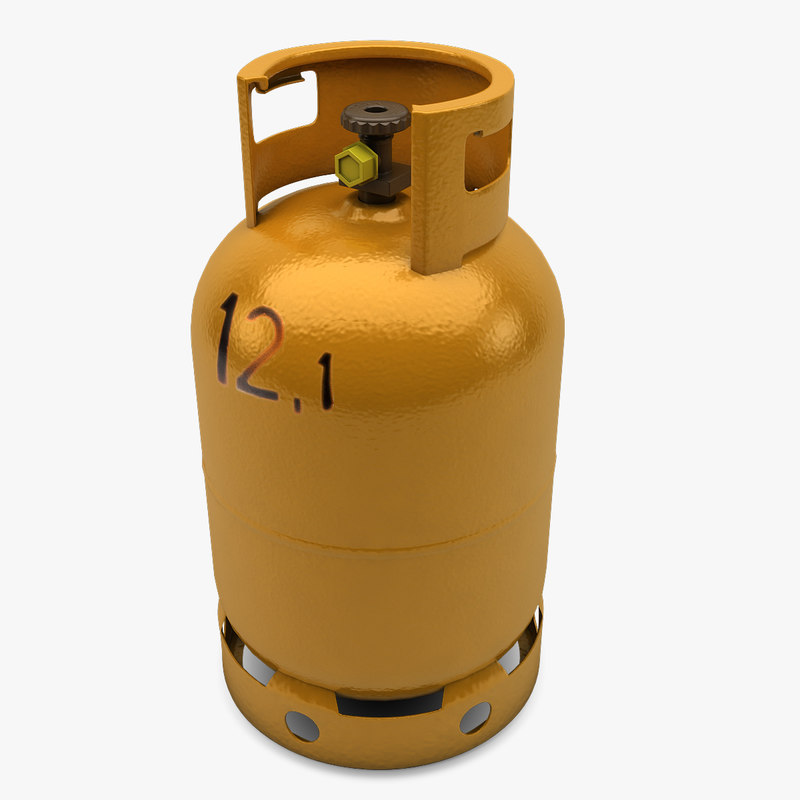 butane gas container 3ds