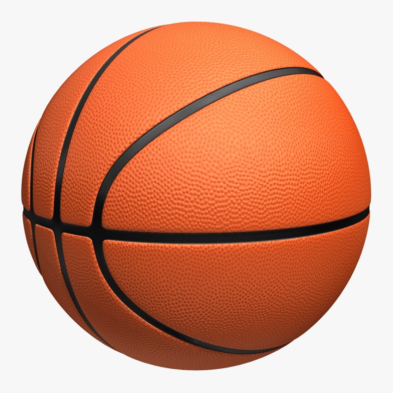 3d basketball 4 colors