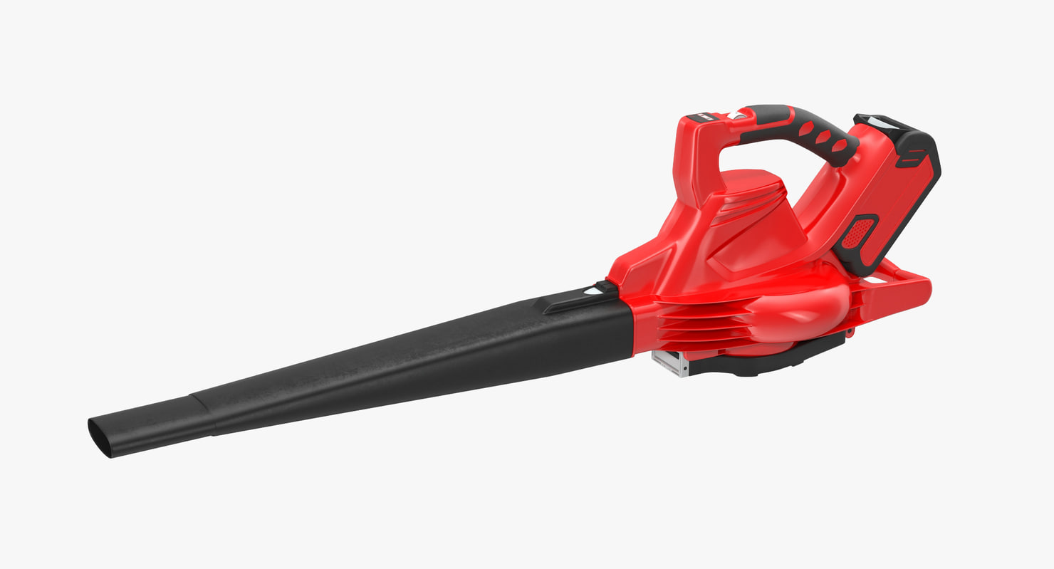 3d leaf blower red generic