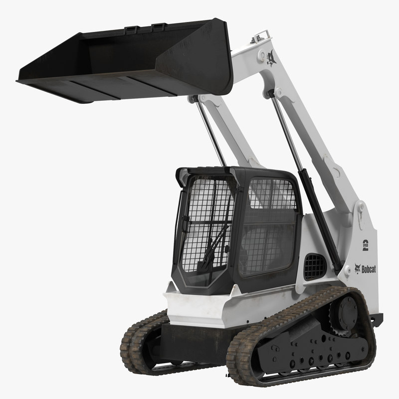 Bobcat Compact Tracked Front Loader Rigged 3d model by 3d_molier Interna...