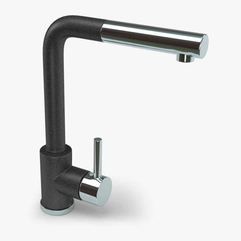 kitchen sink faucet 3d model