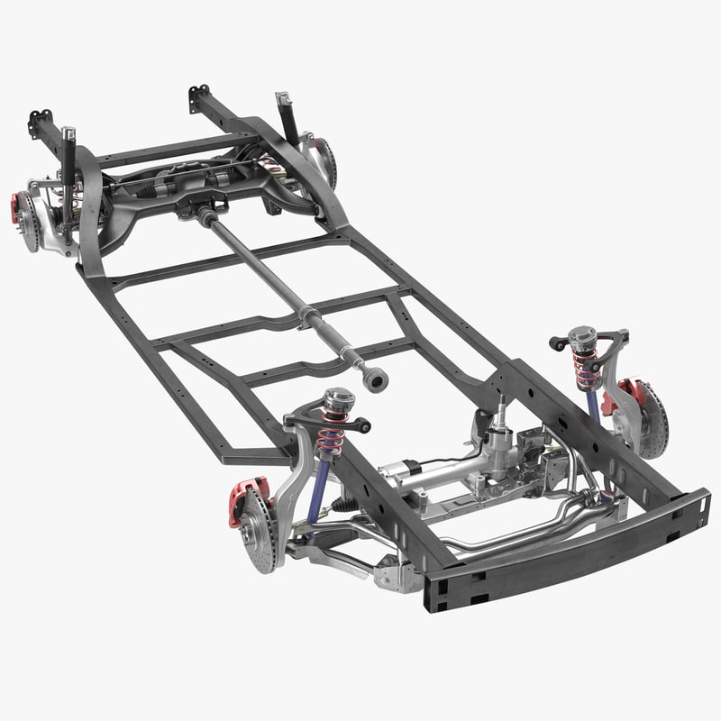 sedan chassis drivetrain 2 3ds