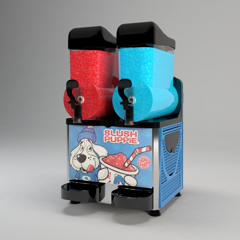 slush puppy machine slush machine 3d model slush puppy machine slush machine 3d model