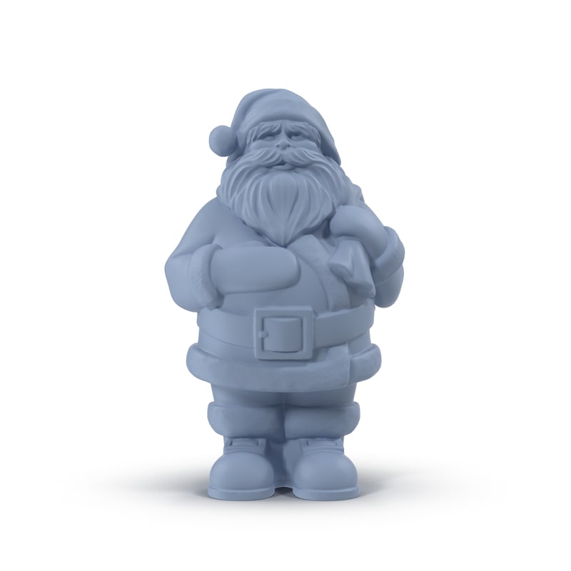 free santa claus 3d model