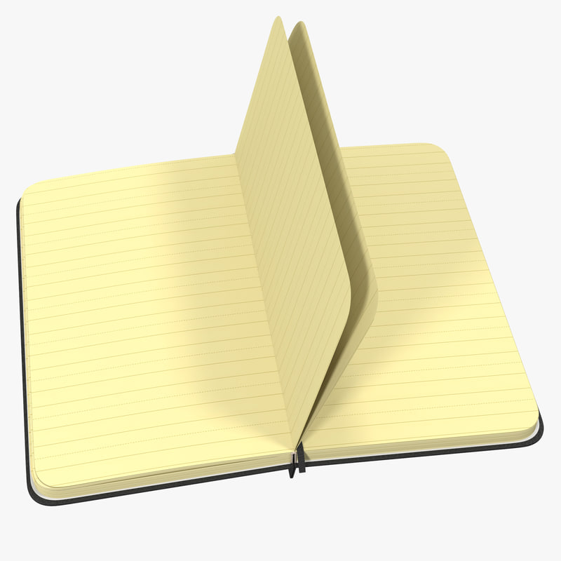 open journal 2 3d model