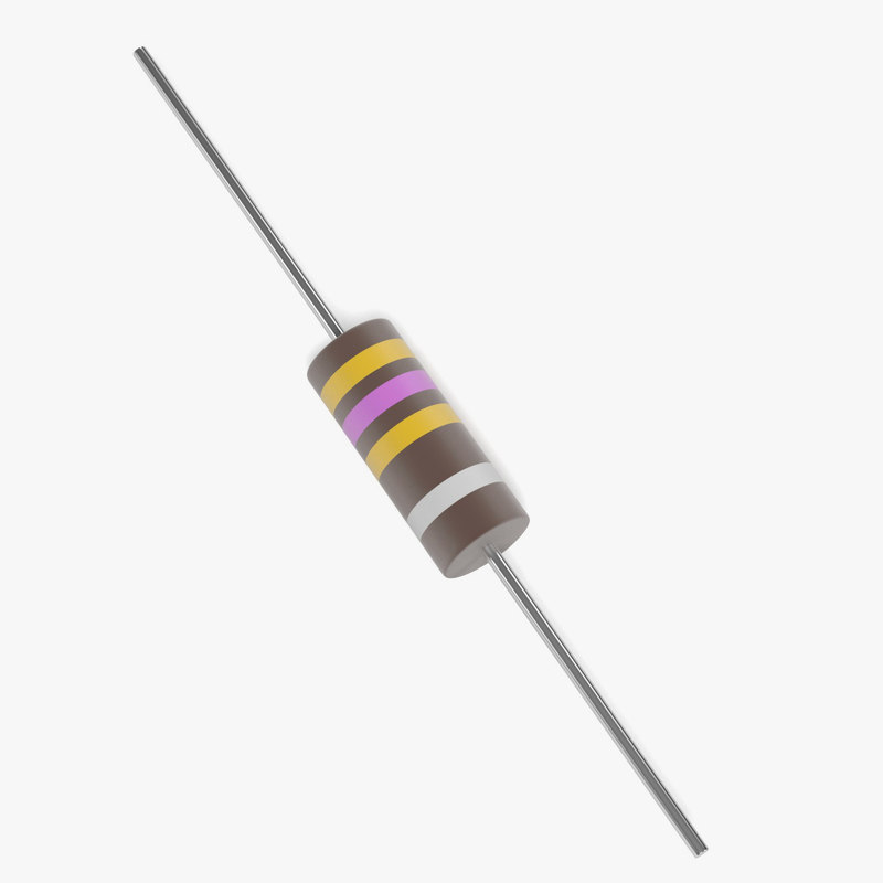 resistor 3d model
