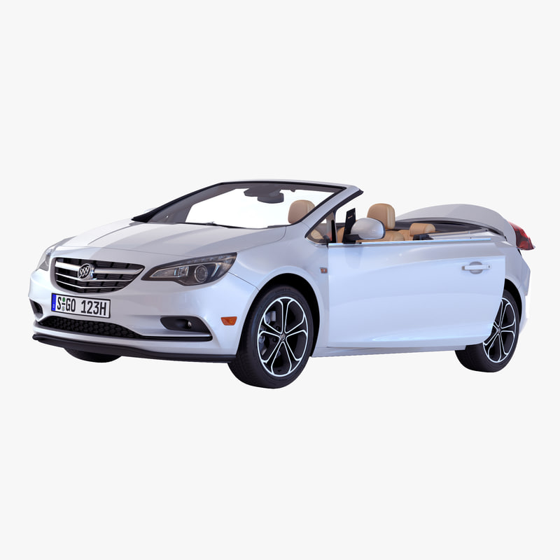 Model Of Buick Cascada 2016 Rigged By Molier International Model Of Buick Cascada 2016 Rigged By Molier International