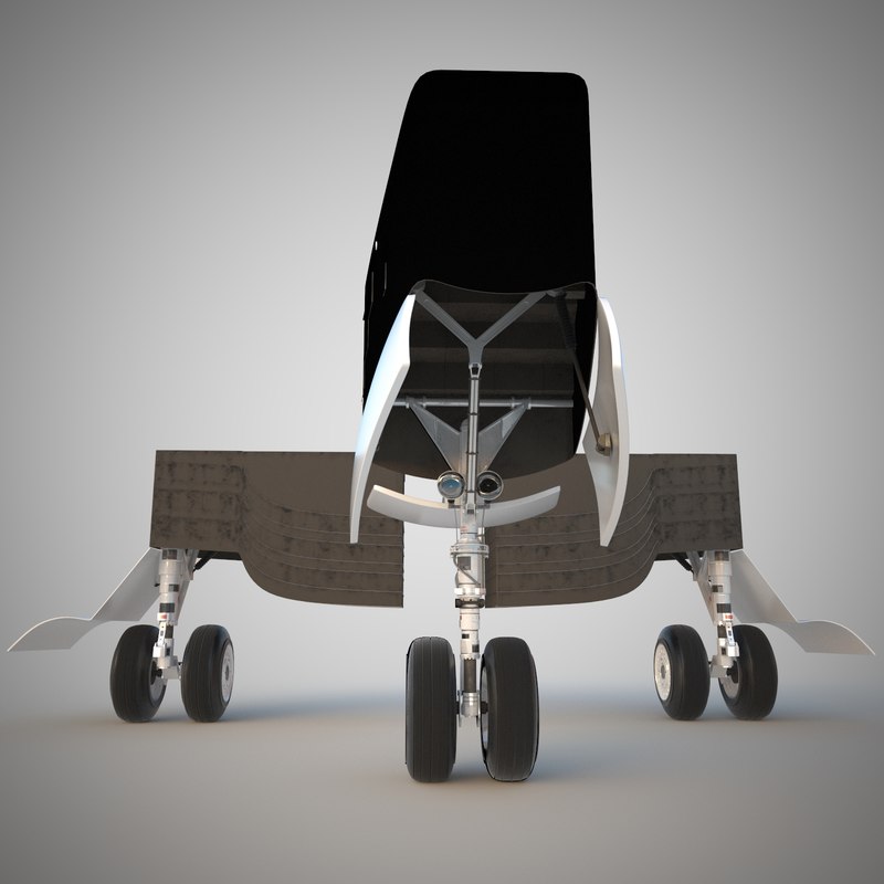 3d airplane landing gear aircraft