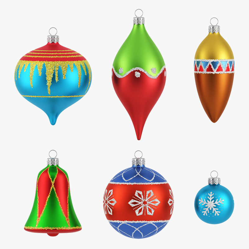 3d christmas ornament model 3d christmas ornament model