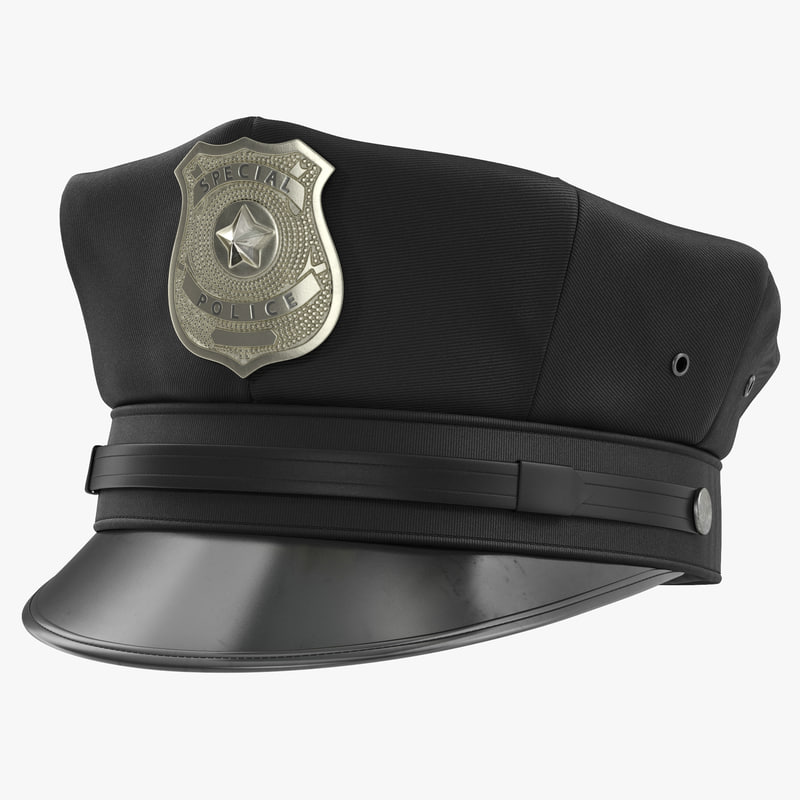 3d model of Special Police Hat by 3d_molier International