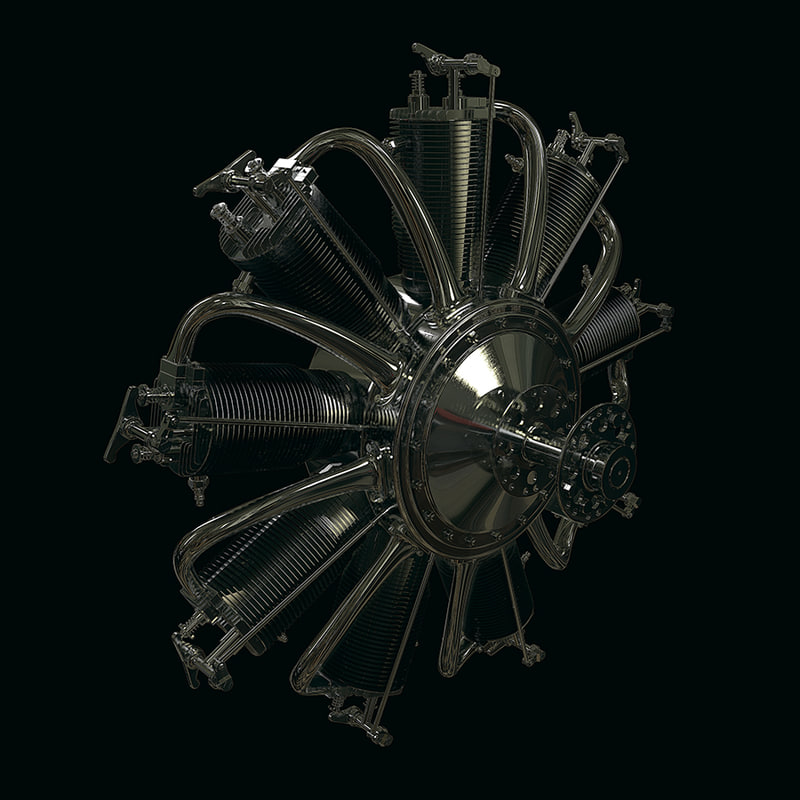 fbx ww1 rotary engine le