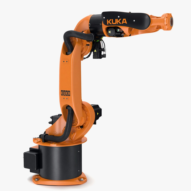 kuka robot kr 16 3d model
