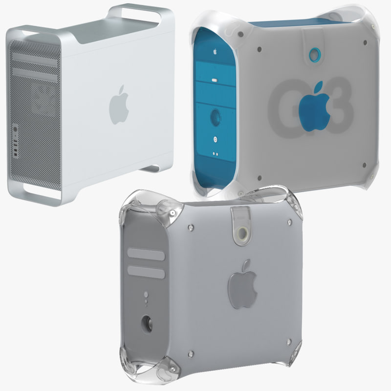 apple mac pro tower c4d