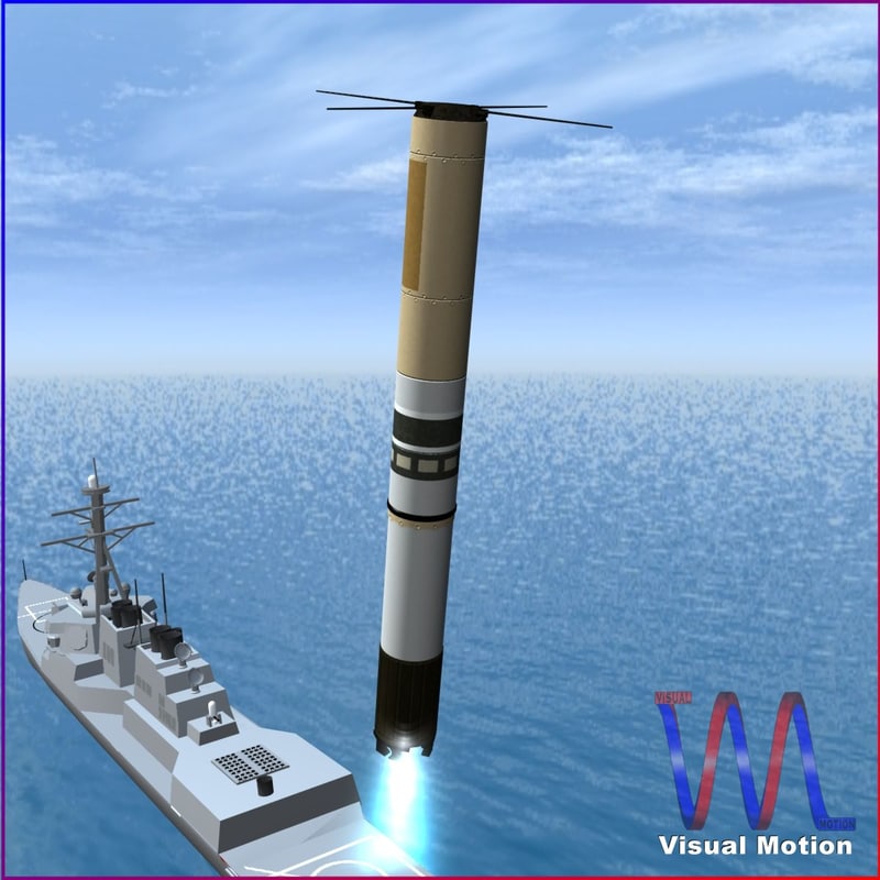 3d anti ship decoy nulka model