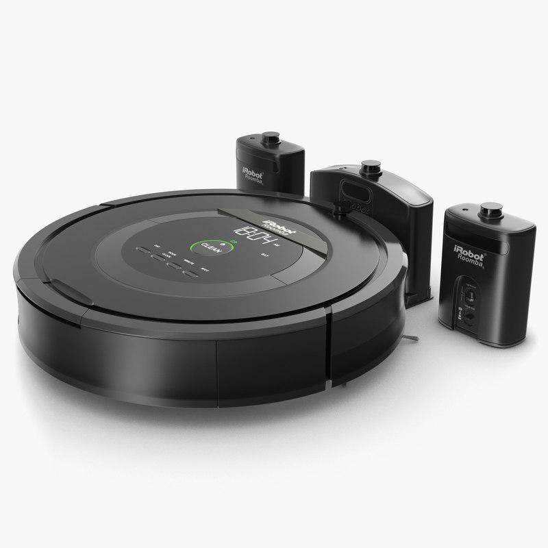vacuum cleaner irobot roomba 3d model