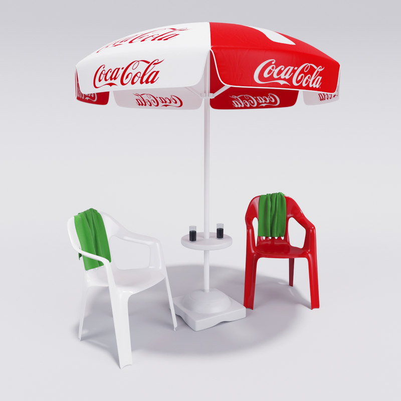 max coca cola umbrella