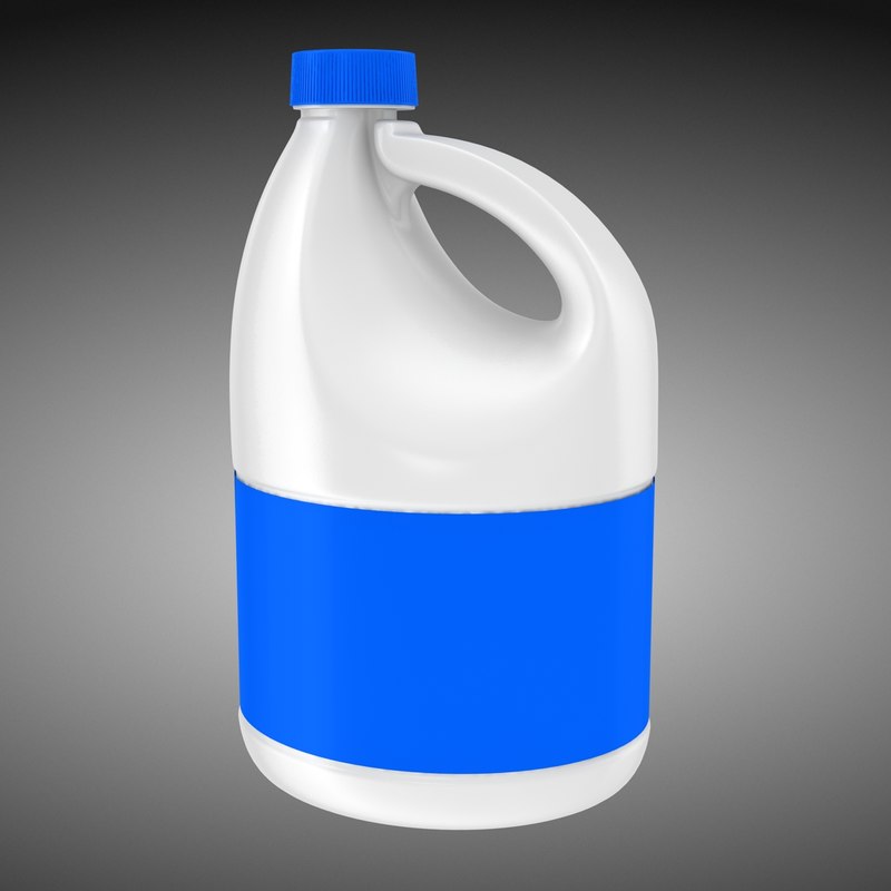 3d model bleach bottle
