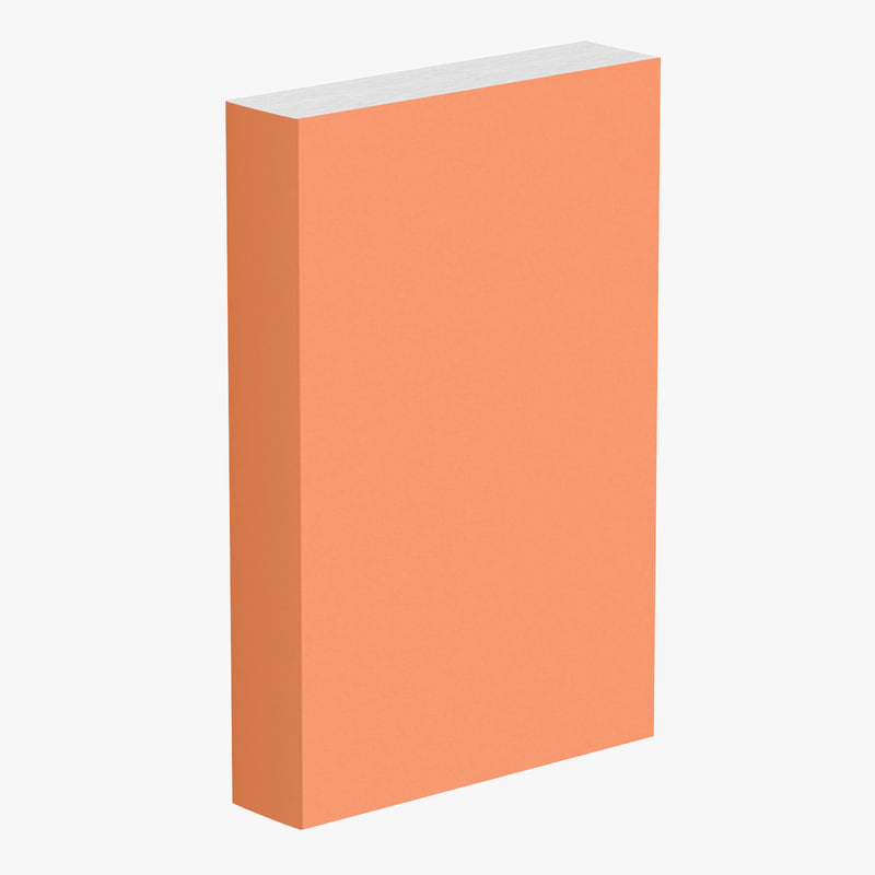 book generic standing 3d model generic book