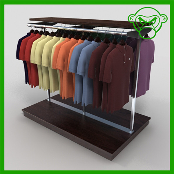 max polo shirt rack - polo shirt rack by monkeyodoom
