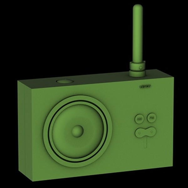 deconstructing product design c4d - Tykho AM/FM Radio (1997) by Marc Berthier for Lexon by Stuff Creators