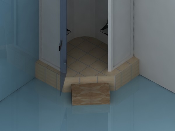 3d model shower cabin - dusakabin.max by 3dmediatech